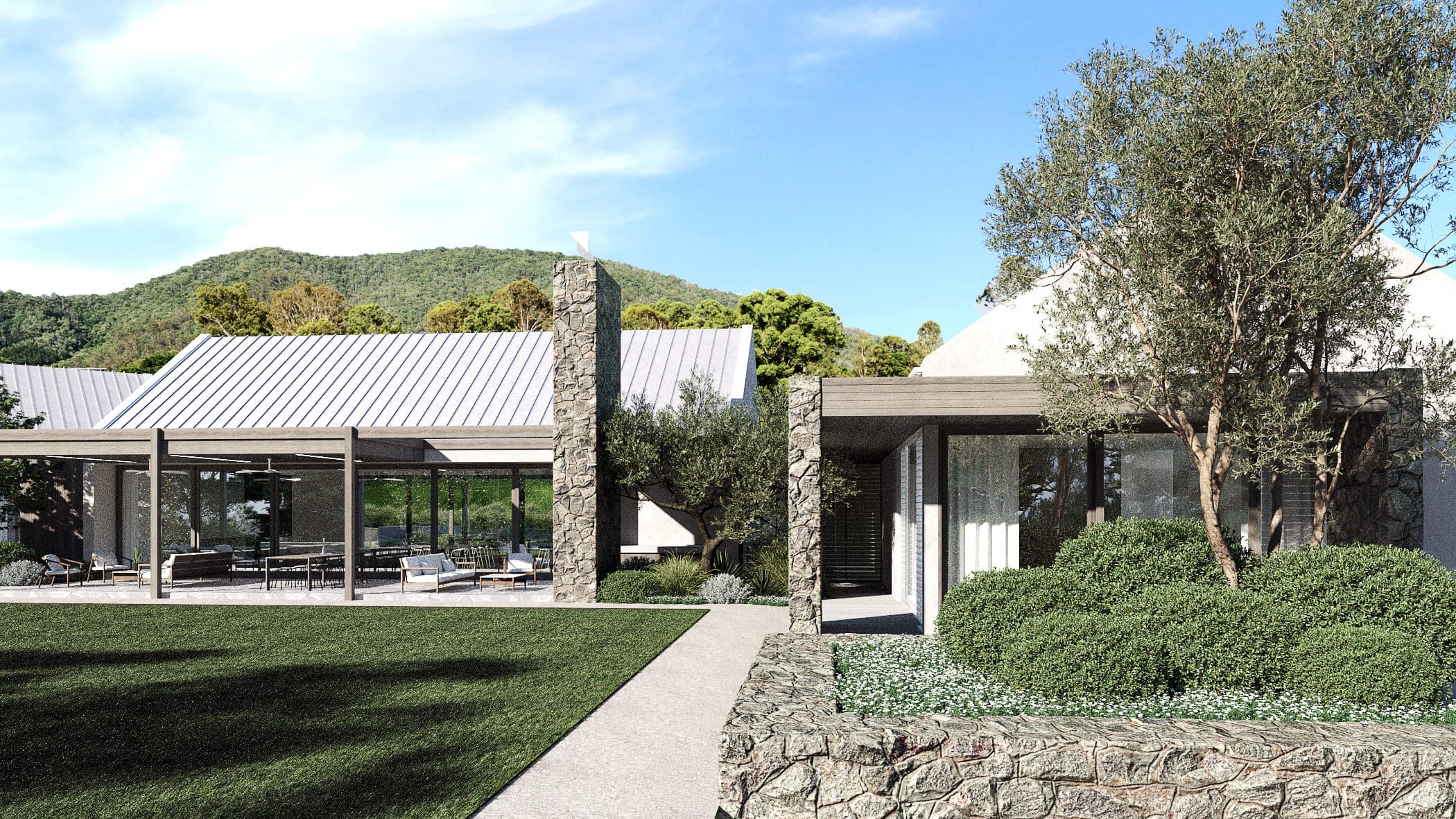 Triple Peak House — Brisbane, QLD — Webster Architecture & Interiors